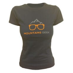 ŽENSKA MAJICA MOUNTAINS GEEK VRH