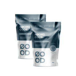 Hidroliziran kolagen NoordCode – 5 vrst kolagena z vitaminom C - Naravni okus, 2-pack (-15 %)